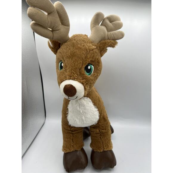 Build A Bear Workshop Christmas Santa's Reindeer Deer 15” Plush Cuddly Toy BABW - Picture 1 of 7